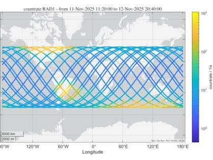 Hēki radiation detector experiment captures solar flare&nbsp;data